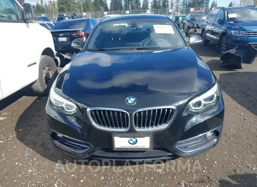 BMW 230I 2018 vin WBA2J3C50JVD48318 from auto auction Iaai