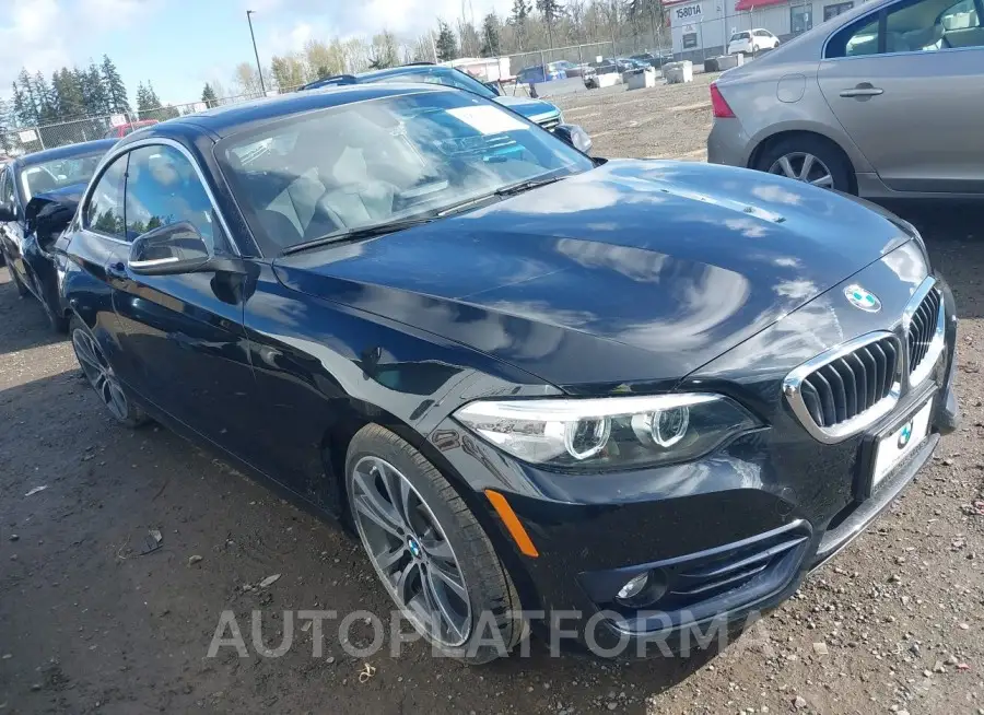 BMW 230I 2018 vin WBA2J3C50JVD48318 from auto auction Iaai