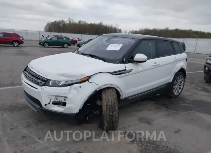 LAND ROVER RANGE ROVER EVOQUE 2015 vin SALVP2BG1FH020106 from auto auction Iaai