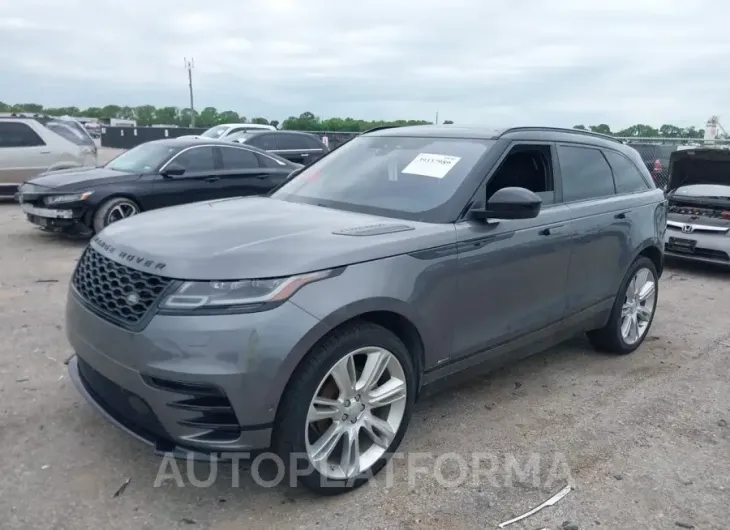 LAND ROVER RANGE ROVER VELAR 2018 vin SALYL2RN9JA705002 from auto auction Iaai