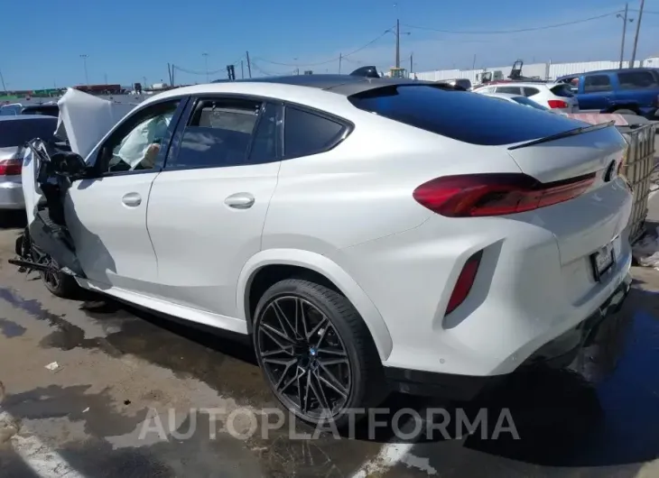 BMW X6 M 2021 vin 5YMCY0C08M9G19250 from auto auction Iaai