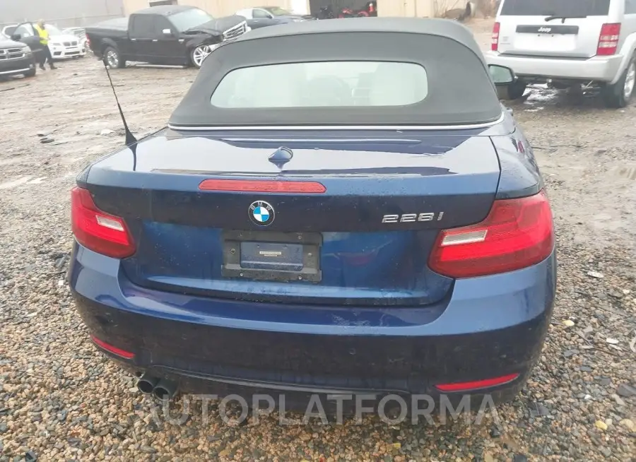 BMW 228I 2015 vin WBA1K5C56FV474143 from auto auction Iaai