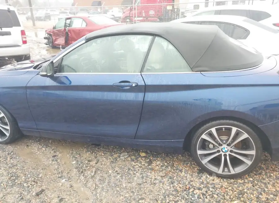 BMW 228I 2015 vin WBA1K5C56FV474143 from auto auction Iaai