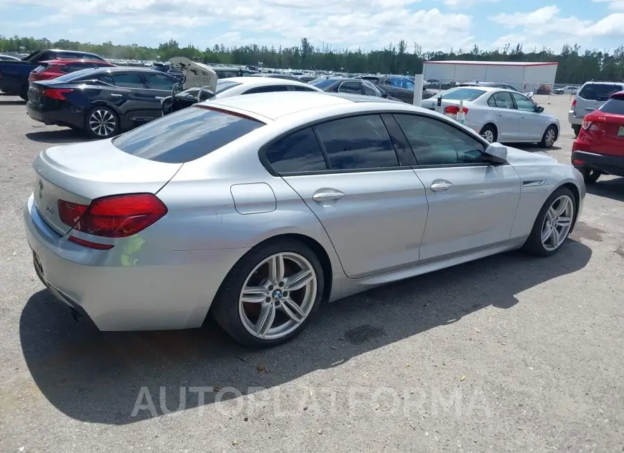 BMW 640I GRAN COUPE 2015 vin WBA6A0C53FD318126 from auto auction Iaai