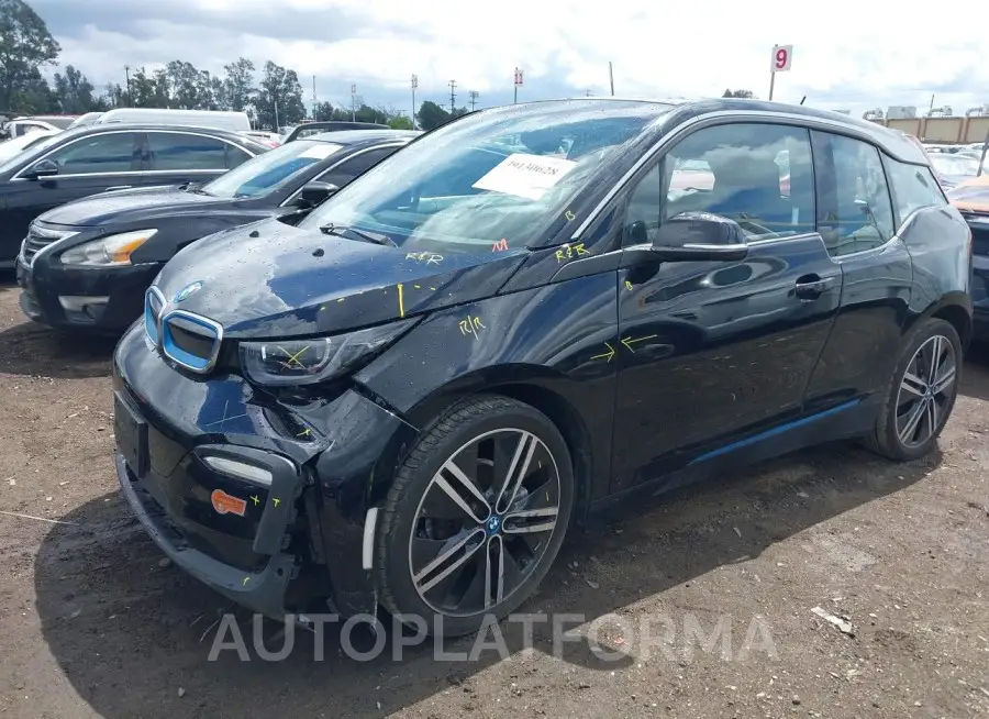 BMW I3 2020 vin WBY8P4C06L7G13593 from auto auction Iaai