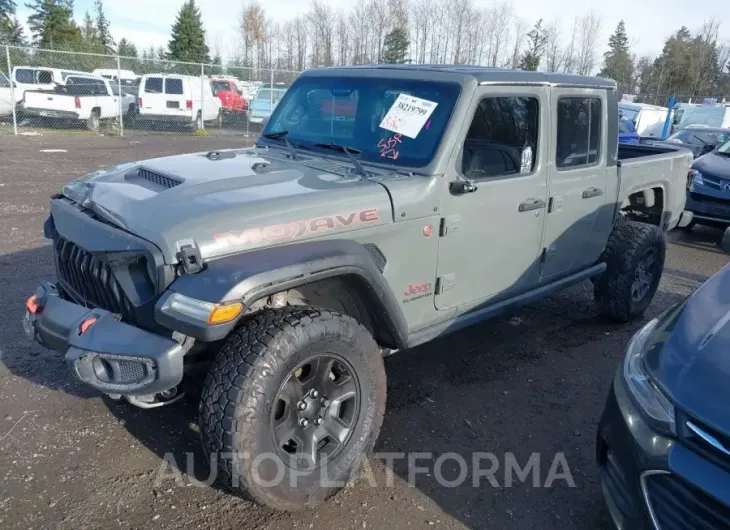 JEEP GLADIATOR 2020 vin 1C6JJTEG1LL208603 from auto auction Iaai