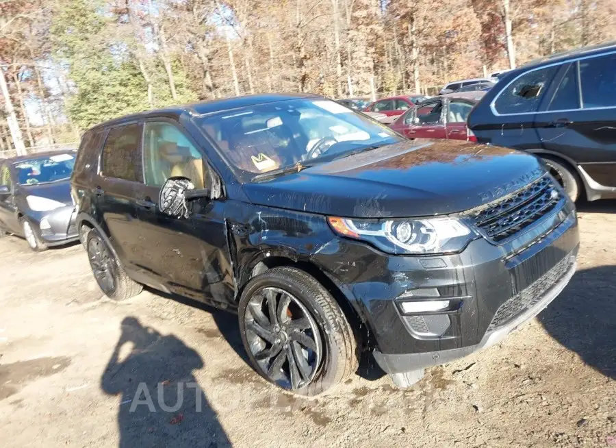 LAND ROVER DISCOVERY SPORT 2019 vin SALCT2FX4KH789111 from auto auction Iaai