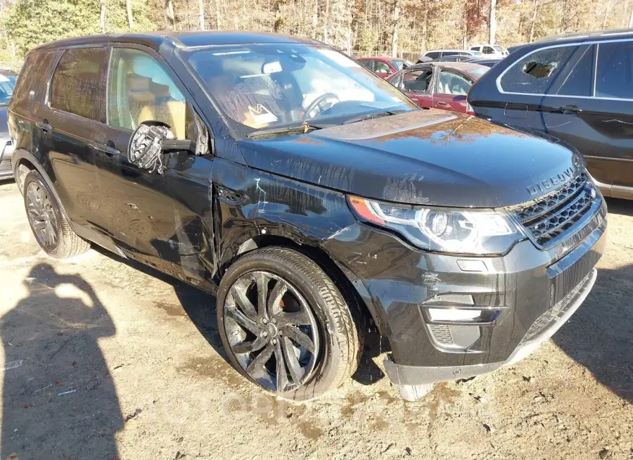 LAND ROVER DISCOVERY SPORT 2019 vin SALCT2FX4KH789111 from auto auction Iaai