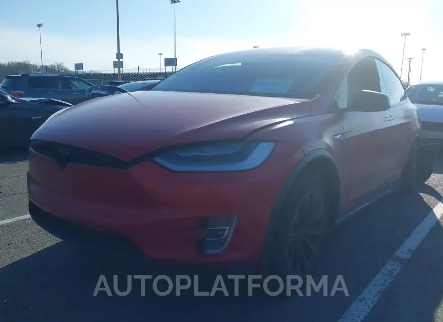 TESLA MODEL X 2021 vin 5YJXCBE46MF310013 from auto auction Iaai