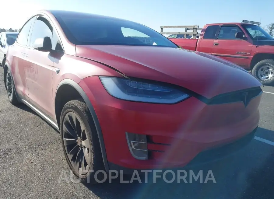 TESLA MODEL X 2021 vin 5YJXCBE46MF310013 from auto auction Iaai