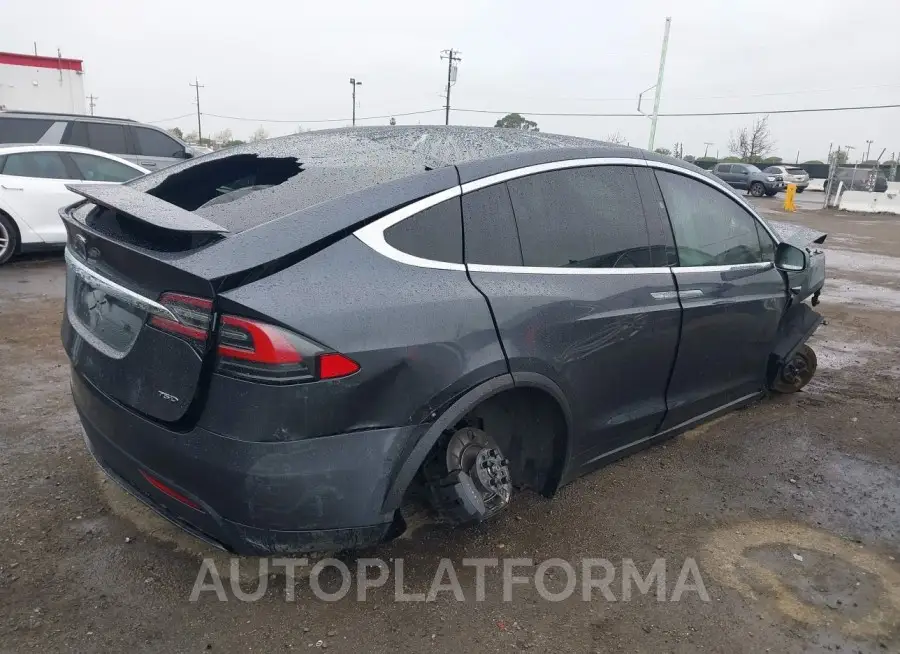 TESLA MODEL X 2018 vin 5YJXCDE21JF140245 from auto auction Iaai