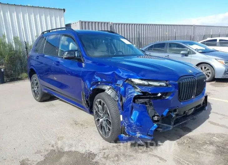 BMW X7 2024 vin 5UX33EM06R9S83703 from auto auction Iaai