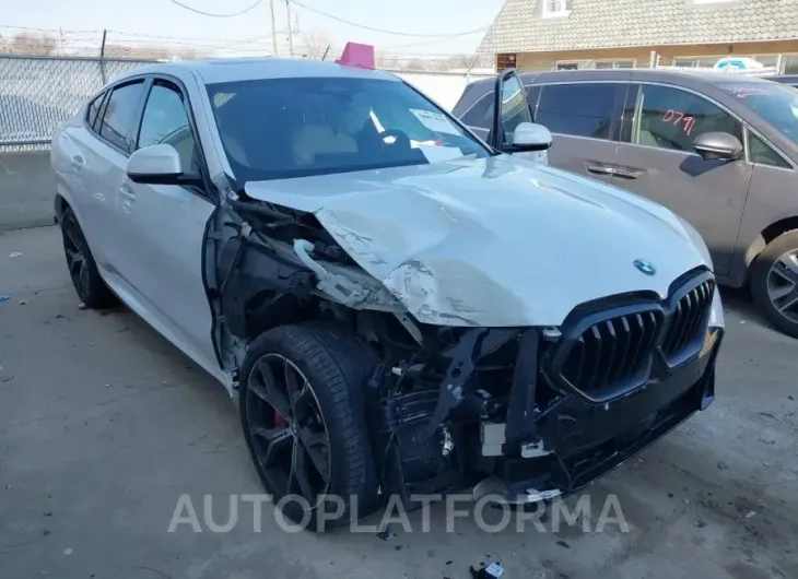 BMW X6 2024 vin 5UX33EX03R9U27901 from auto auction Iaai