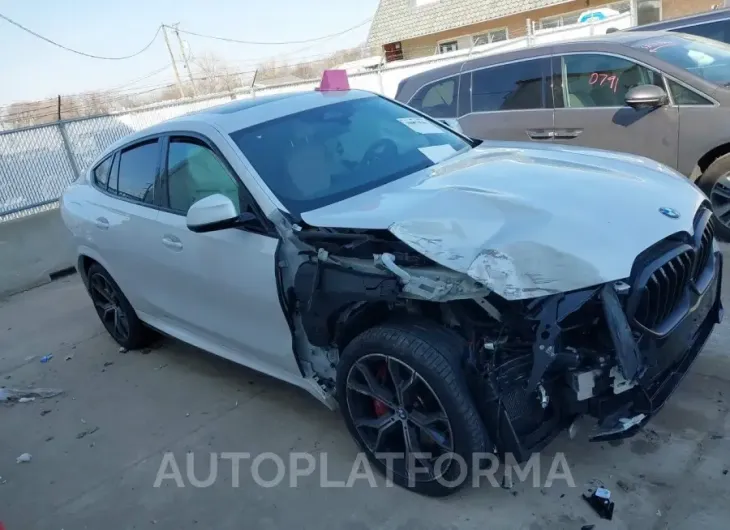 BMW X6 2024 vin 5UX33EX03R9U27901 from auto auction Iaai