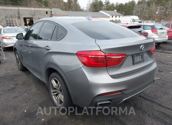 BMW X6 2016 vin 5UXKU2C51G0N82666 from auto auction Iaai