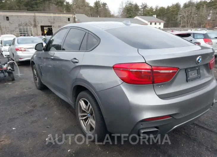 BMW X6 2016 vin 5UXKU2C51G0N82666 from auto auction Iaai