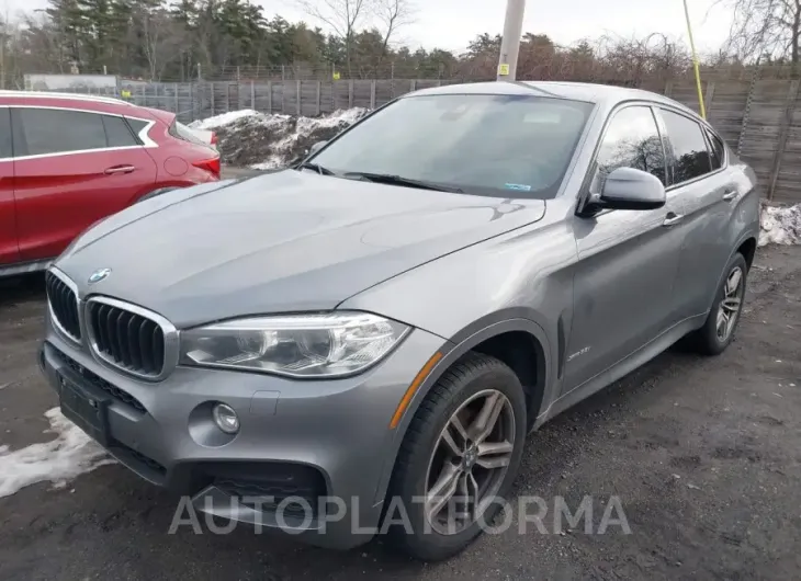 BMW X6 2016 vin 5UXKU2C51G0N82666 from auto auction Iaai