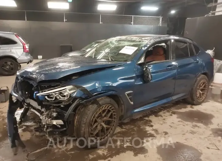 BMW X4 M 2020 vin 5YMUJ0C05LLU67306 from auto auction Iaai