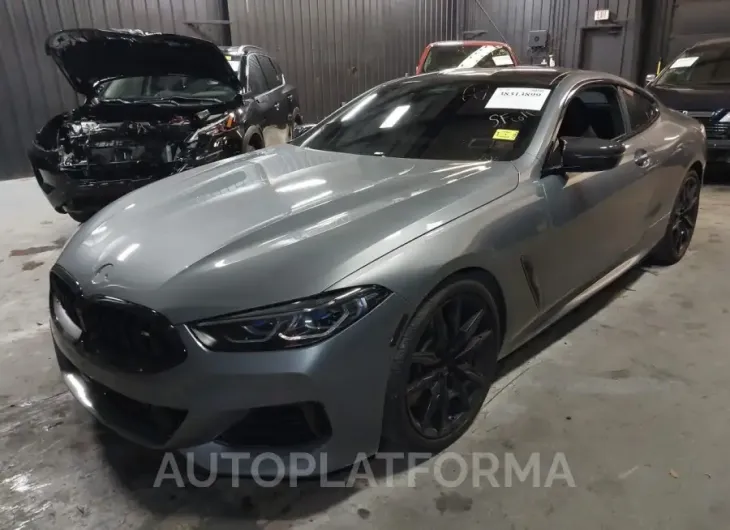 BMW M850I 2023 vin WBABC4C00PCL26745 from auto auction Iaai