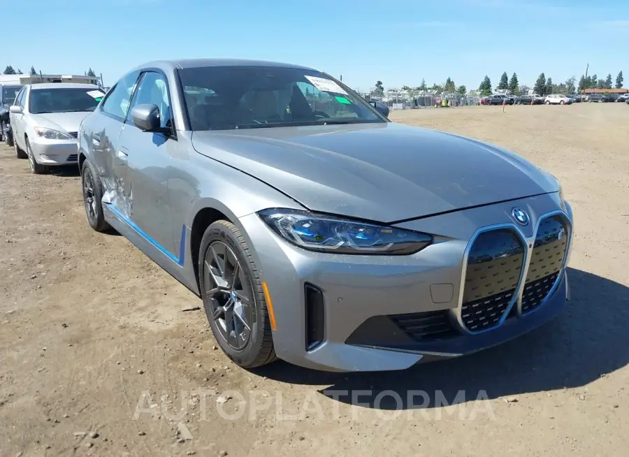 BMW I4 2023 vin WBY73AW08PFP38492 from auto auction Iaai