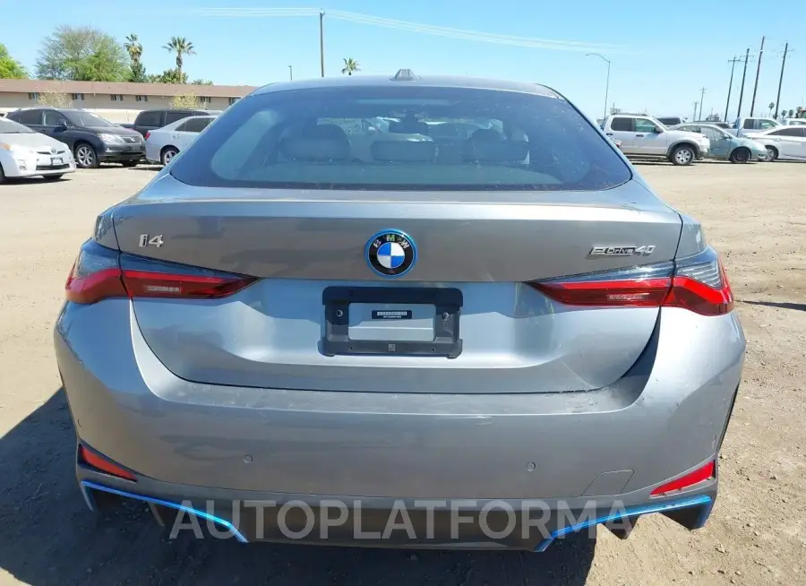 BMW I4 2023 vin WBY73AW08PFP38492 from auto auction Iaai