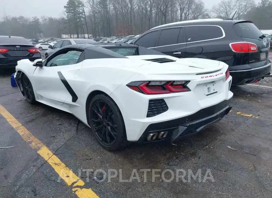 CHEVROLET CORVETTE STINGRAY 2023 vin 1G1YC3D40P5106656 from auto auction Iaai