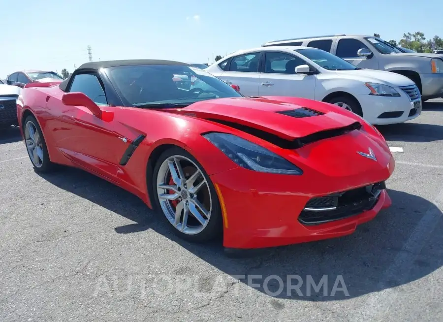 CHEVROLET CORVETTE 2016 vin 1G1YH3D70G5125333 from auto auction Iaai