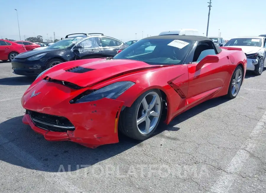 CHEVROLET CORVETTE 2016 vin 1G1YH3D70G5125333 from auto auction Iaai