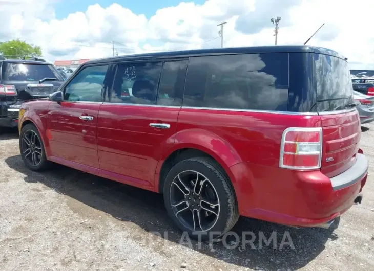 FORD FLEX 2015 vin 2FMGK5C87FBA06890 from auto auction Iaai