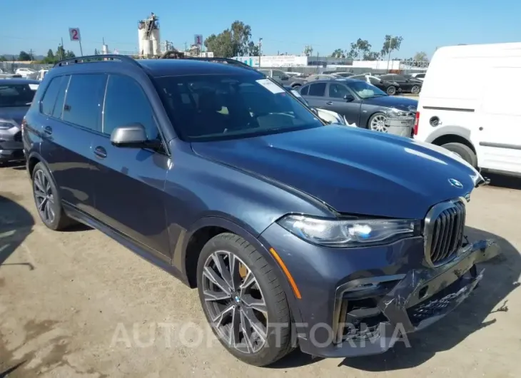 BMW X7 2022 vin 5UXCX6C06N9K04858 from auto auction Iaai