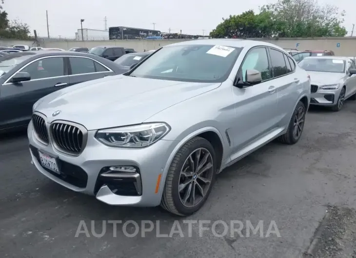 BMW X4 2019 vin 5UXUJ5C53K9A32640 from auto auction Iaai