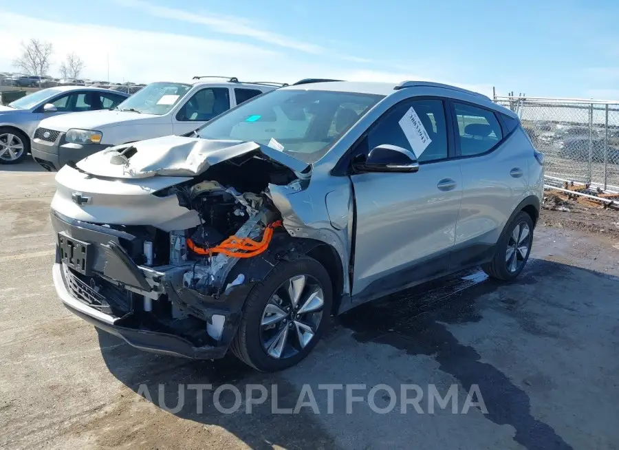 CHEVROLET BOLT EUV 2023 vin 1G1FY6S02P4205348 from auto auction Iaai