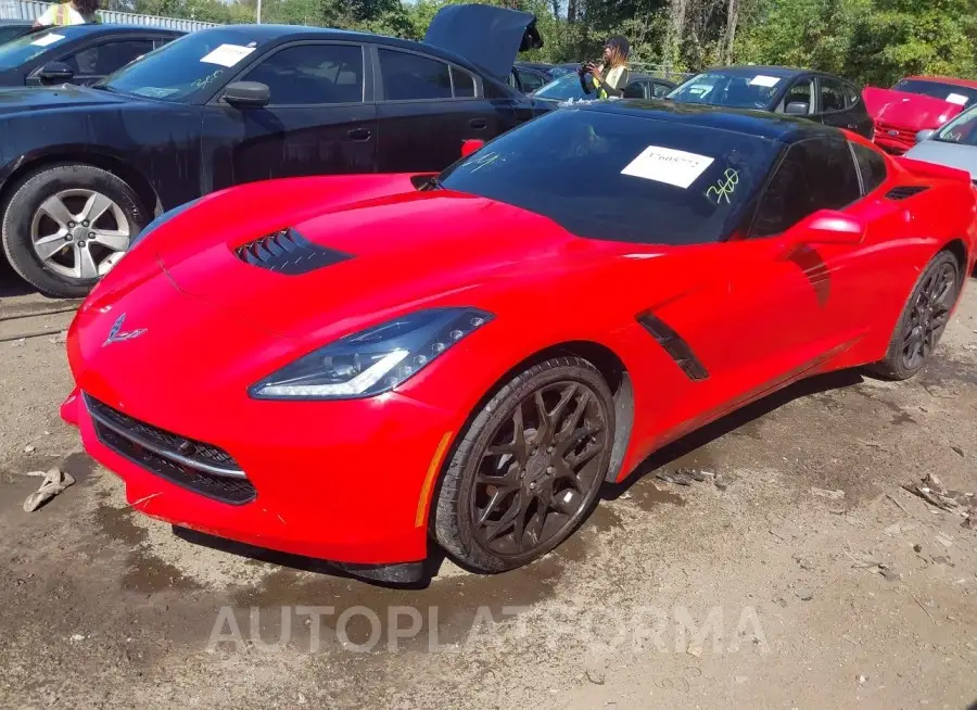 CHEVROLET CORVETTE 2019 vin 1G1YM2D79K5104415 from auto auction Iaai