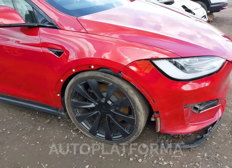 TESLA MODEL X 2022 vin 7SAXCBE63NF354508 from auto auction Iaai