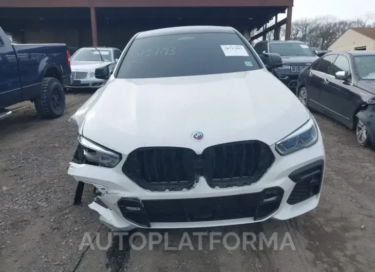 BMW X6 2022 vin 5UXCY8C01N9M19489 from auto auction Iaai