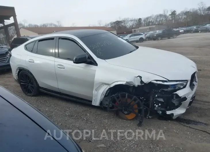 BMW X6 2022 vin 5UXCY8C01N9M19489 from auto auction Iaai