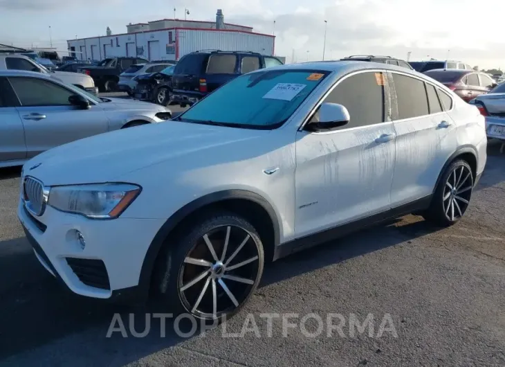 BMW X4 2016 vin 5UXXW3C58G0R20554 from auto auction Iaai