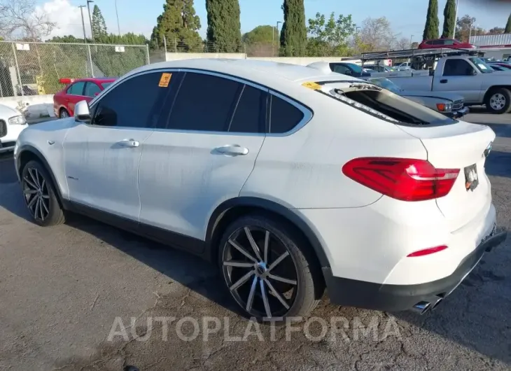 BMW X4 2016 vin 5UXXW3C58G0R20554 from auto auction Iaai