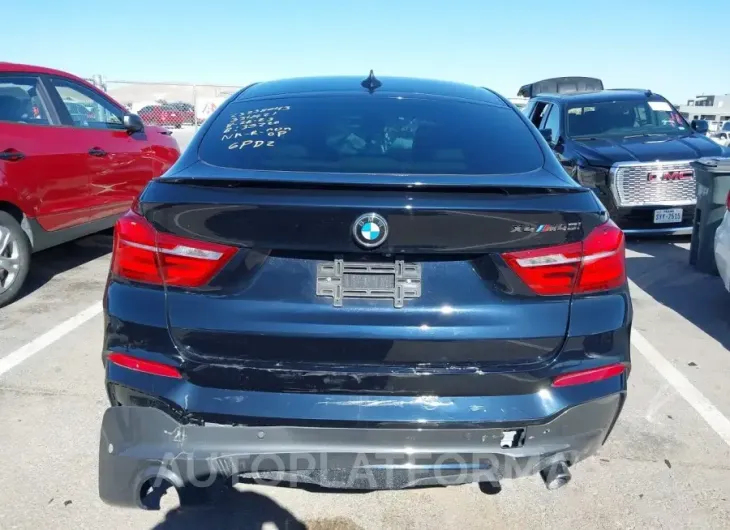 BMW X4 2016 vin 5UXXW7C57G0M91012 from auto auction Iaai