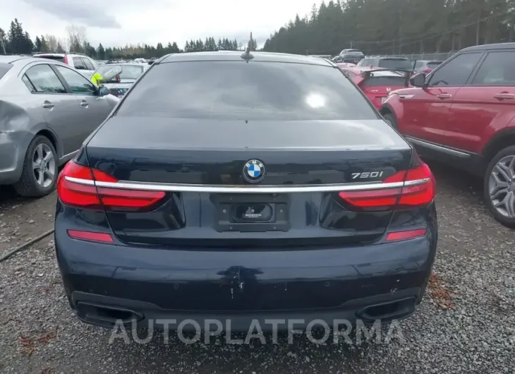 BMW 750I 2017 vin WBA7F0C50HGM20975 from auto auction Iaai