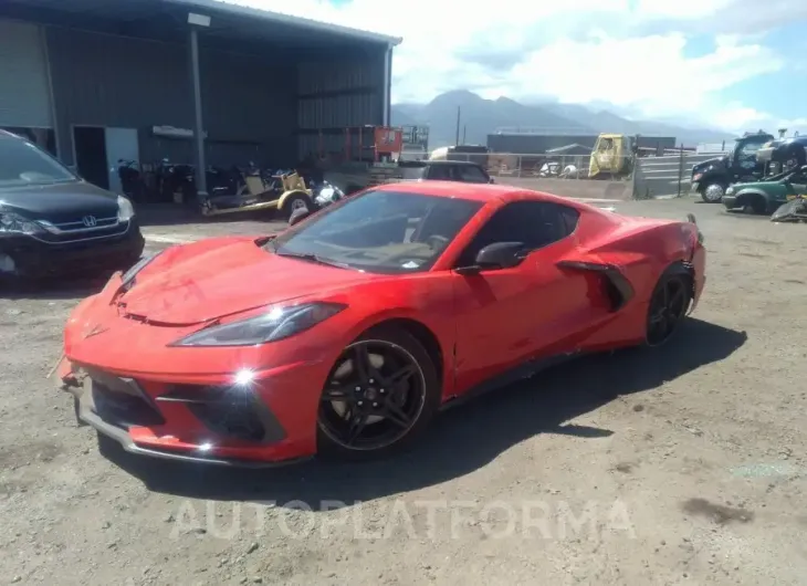 CHEVROLET CORVETTE STINGRAY 2021 vin 1G1YC2D43M5105930 from auto auction Iaai