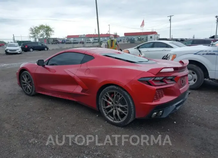 CHEVROLET CORVETTE STINGRAY 2023 vin 1G1YC2D48P5141407 from auto auction Iaai