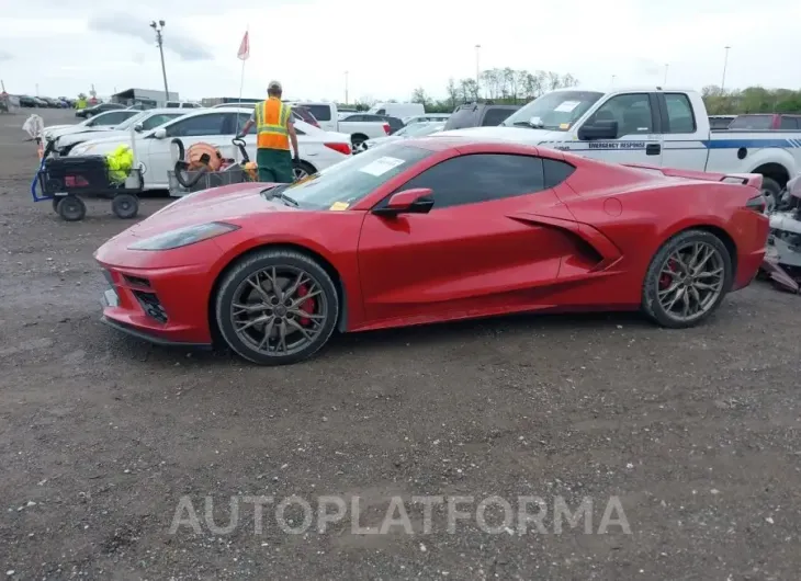 CHEVROLET CORVETTE STINGRAY 2023 vin 1G1YC2D48P5141407 from auto auction Iaai