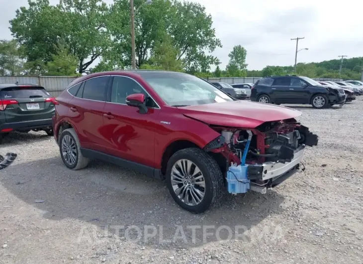 TOYOTA VENZA 2021 vin JTEAAAAH8MJ055626 from auto auction Iaai