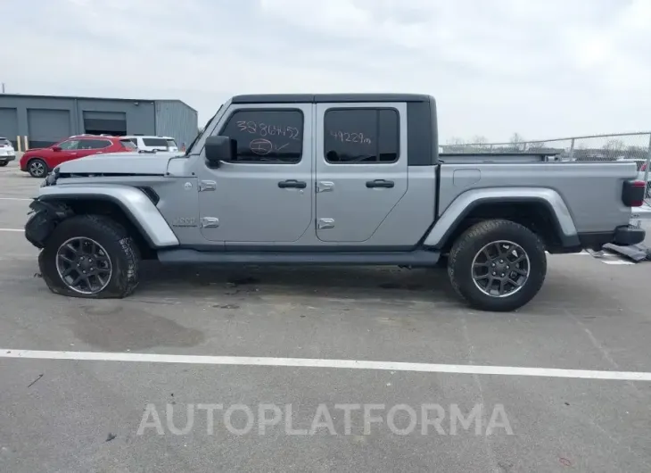 JEEP GLADIATOR 2020 vin 1C6HJTFG2LL102318 from auto auction Iaai