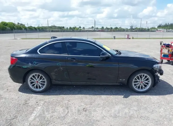 BMW 228I 2015 vin WBA1F5C55FV256702 from auto auction Iaai