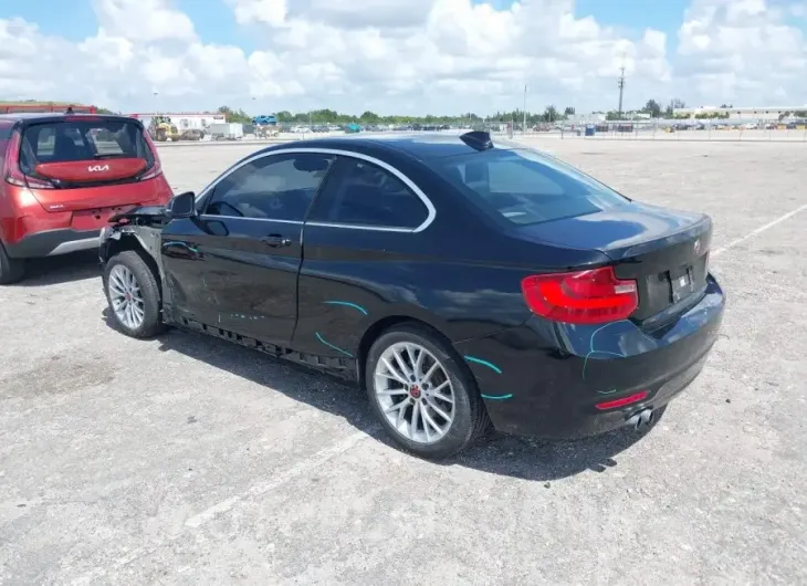 BMW 228I 2015 vin WBA1F5C55FV256702 from auto auction Iaai