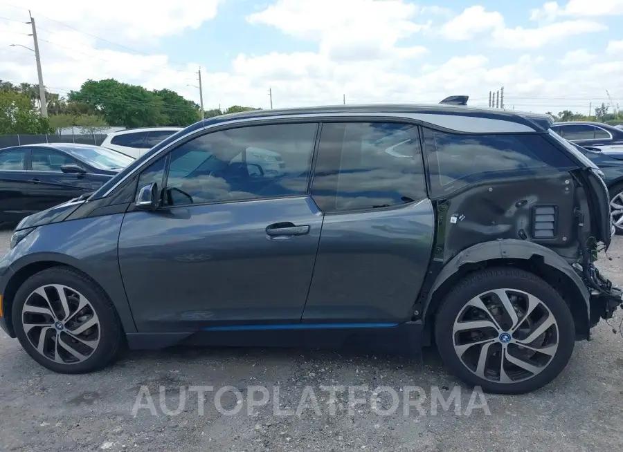 BMW I3 2019 vin WBY8P4C55K7D25719 from auto auction Iaai