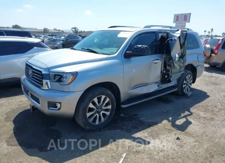 TOYOTA SEQUOIA 2022 vin 5TDFY5B1XNS189749 from auto auction Iaai