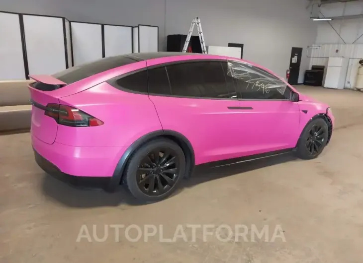 TESLA MODEL X 2016 vin 5YJXCAE27GF028833 from auto auction Iaai